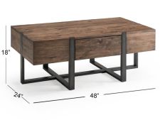 Condo Rectangular Cocktail Table - Prescott
