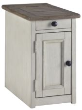 Bolanburg Chairside End Table with USB Ports & Outlets