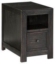 Gavelston Chairside End Table with USB Ports & Outlets