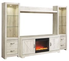 Bellaby 4-Piece Entertainment Center with Fireplace